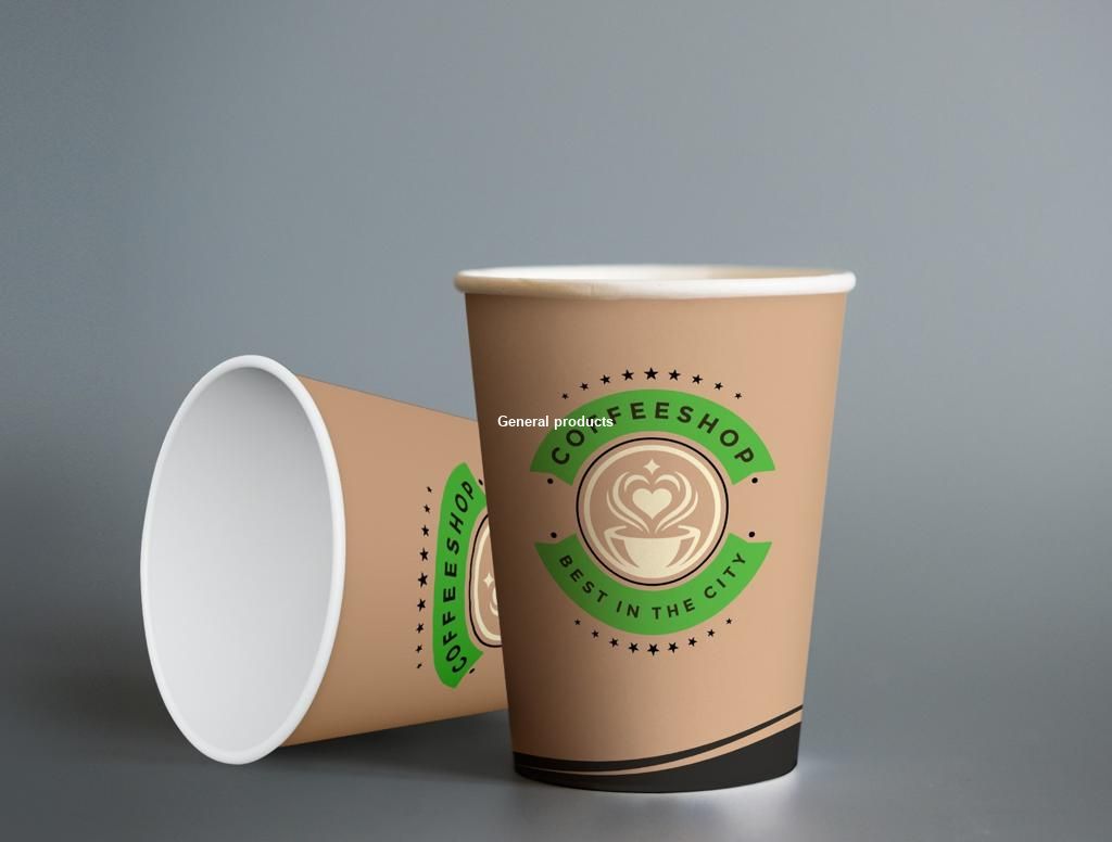 Paper Coffee Cup- 50 Pcs - 8oz